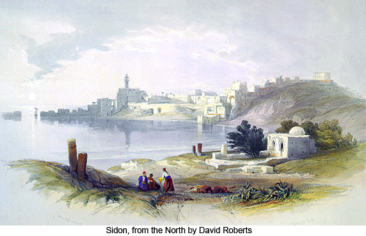 David_Roberts_Sidon_from_the_North_525